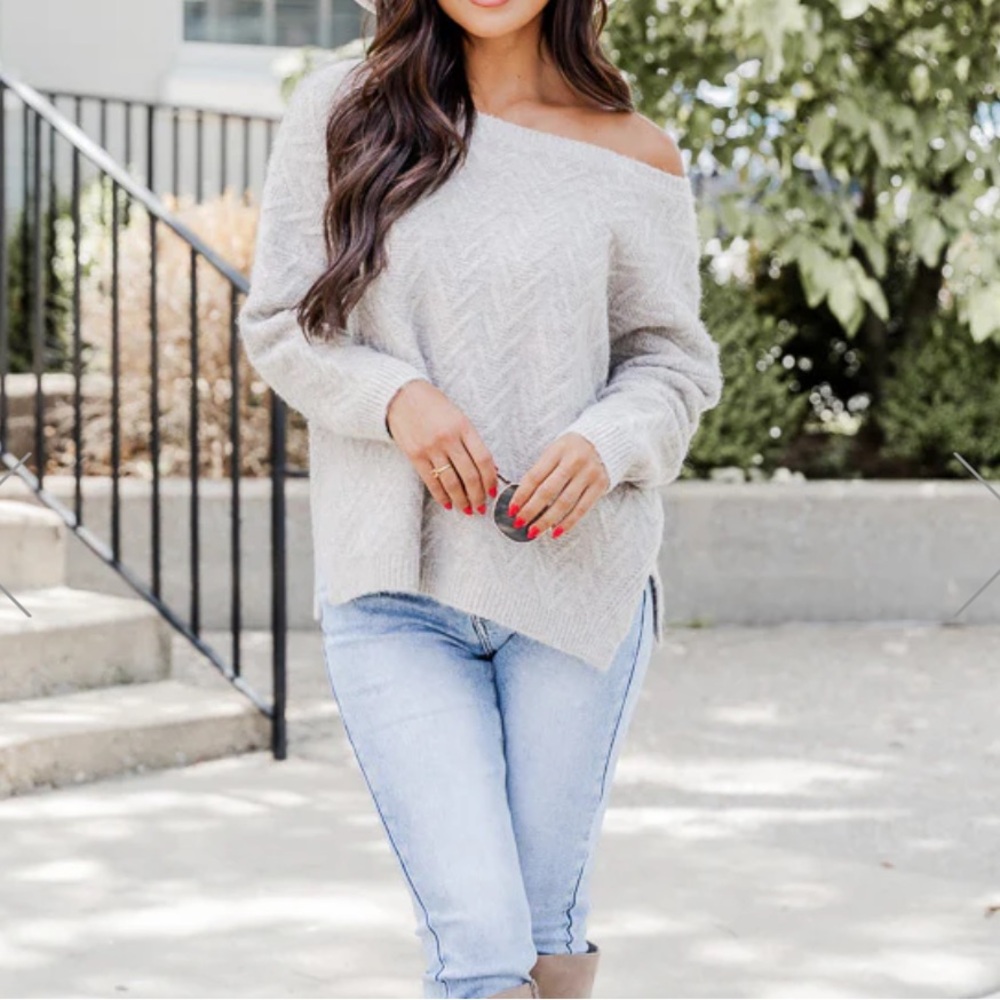 Pink Lily Sweater